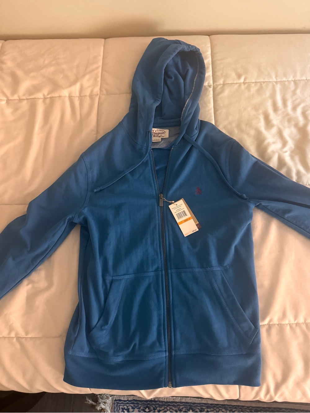 Original Penguin Kids Blue Zip Hoodie